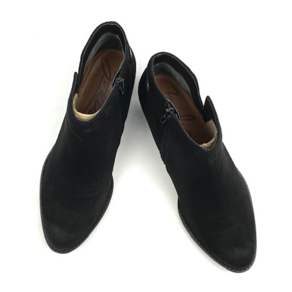 New Zodiac Black Madison Ankle Bootie 10 - Picture 4 of 9